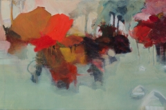 Backwaters, oil on Canvas, 80 x40cm, 2018